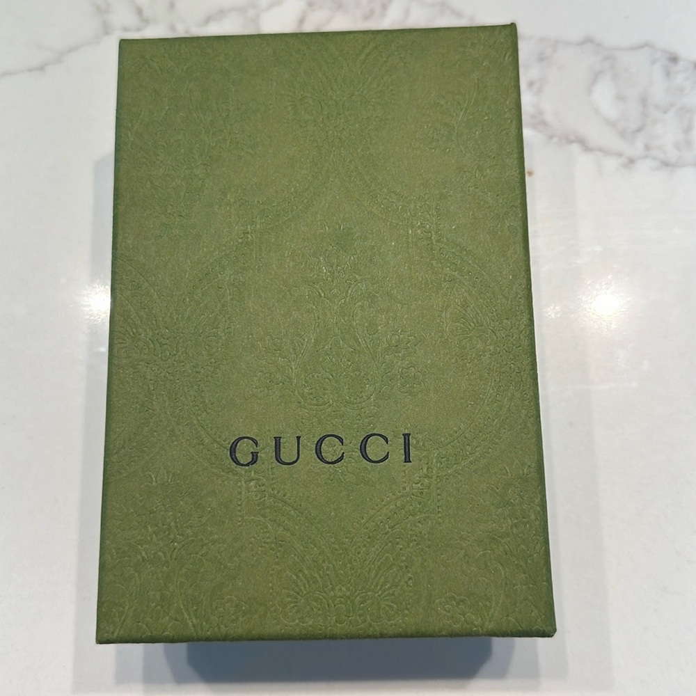 Empty Gucci box (card case size)